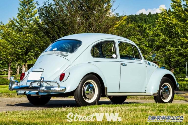 ビートル|1967年式 北米仕様|リヤ|空冷VWビートル 外見の変遷<中編1965〜1970>