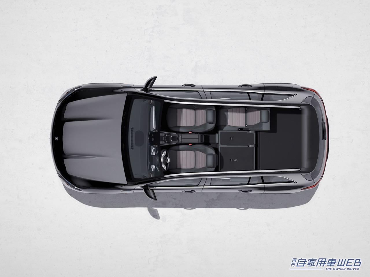 |航続距離520kmの最大7人乗り電気自動車メルセデス・ベンツ「EQB」発売