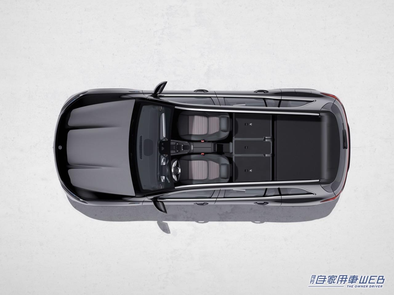 |航続距離520kmの最大7人乗り電気自動車メルセデス・ベンツ「EQB」発売