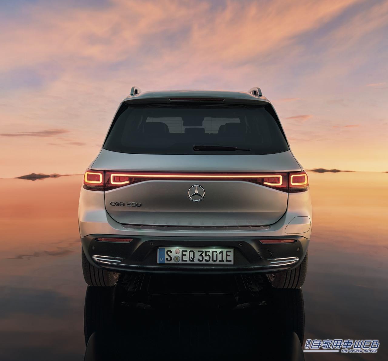 |航続距離520kmの最大7人乗り電気自動車メルセデス・ベンツ「EQB」発売