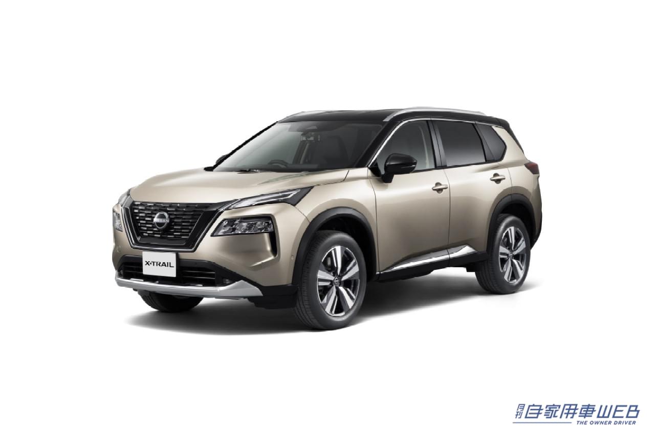 |日産「エクストレイル」約9年ぶりのフルモデルチェンジ。第2世代e-POWERとEV譲りの電動4駆e-4ORCE搭載