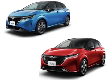 2022年上半期の国内登録車販売で、日産「ノート」、「ノート オーラ」が電動車No.1を獲得