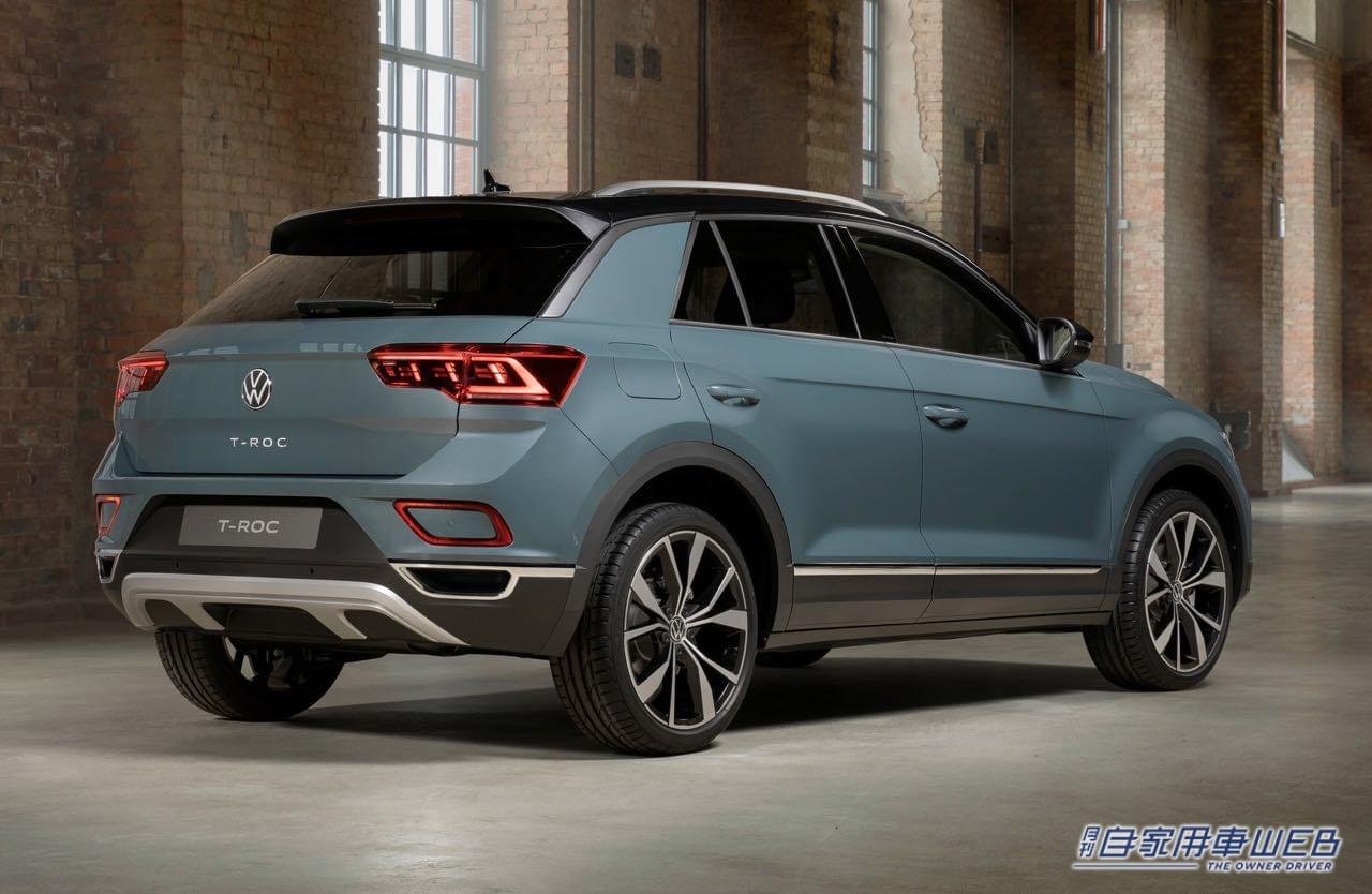 |フォルクスワーゲン「T-Roc」大幅改良モデル日本導入発表。300PSエンジン+4WDの”R”も登場
