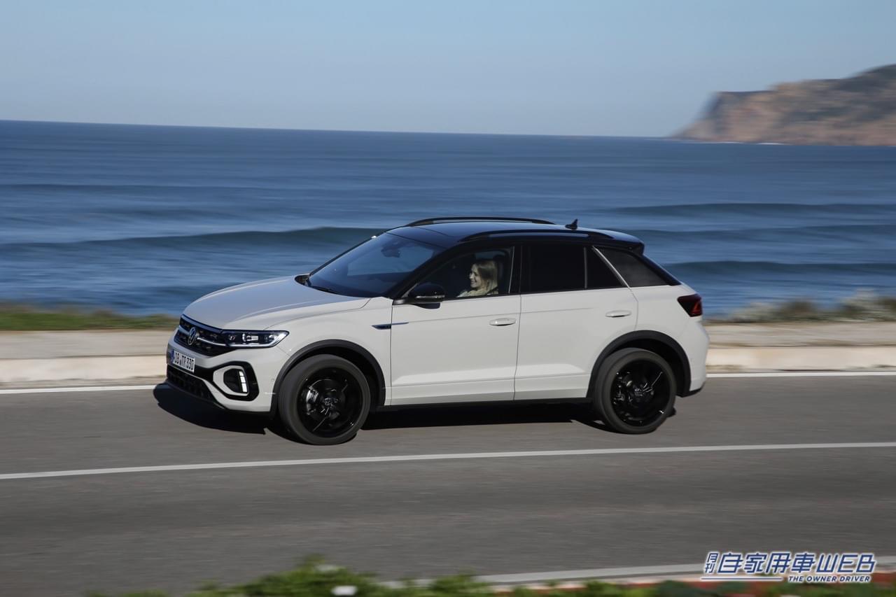 |フォルクスワーゲン「T-Roc」大幅改良モデル日本導入発表。300PSエンジン+4WDの”R”も登場