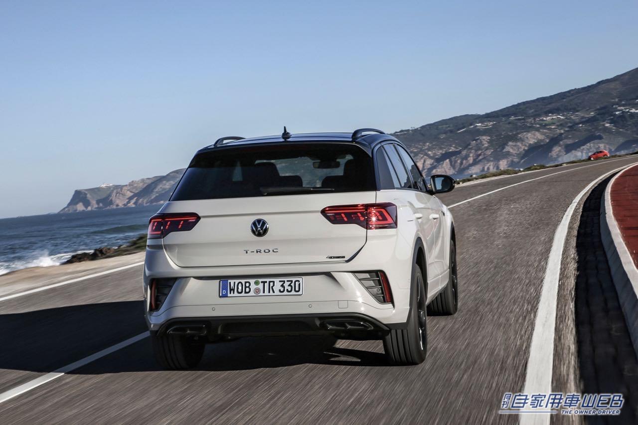 |フォルクスワーゲン「T-Roc」大幅改良モデル日本導入発表。300PSエンジン+4WDの”R”も登場