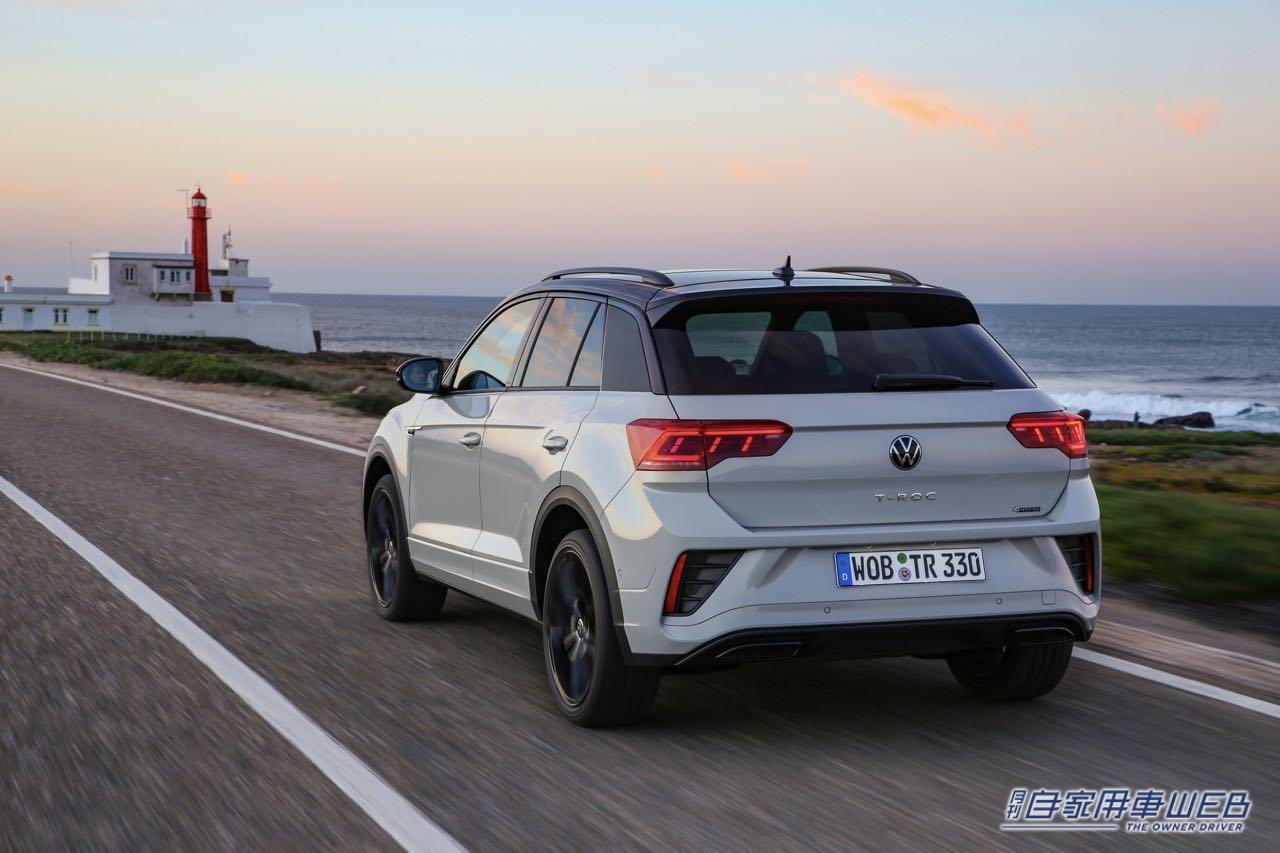|フォルクスワーゲン「T-Roc」大幅改良モデル日本導入発表。300PSエンジン+4WDの”R”も登場