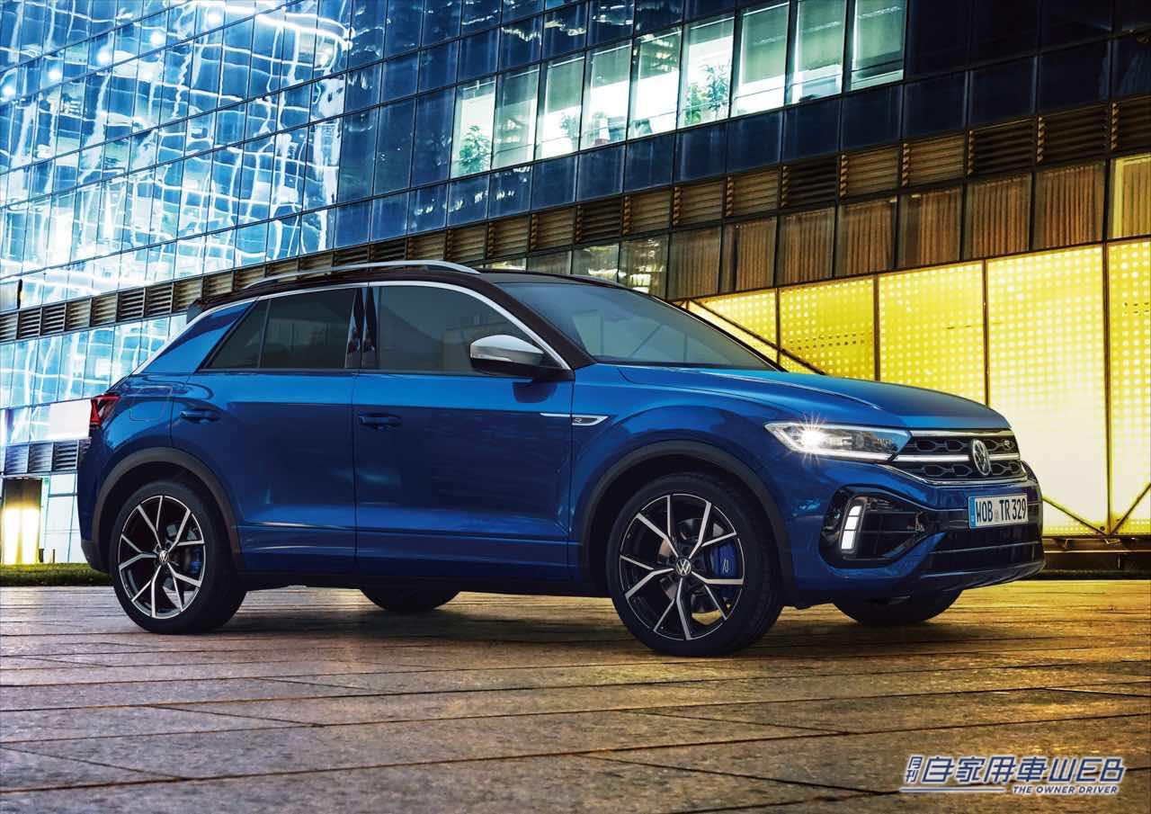 |フォルクスワーゲン「T-Roc」大幅改良モデル日本導入発表。300PSエンジン+4WDの”R”も登場