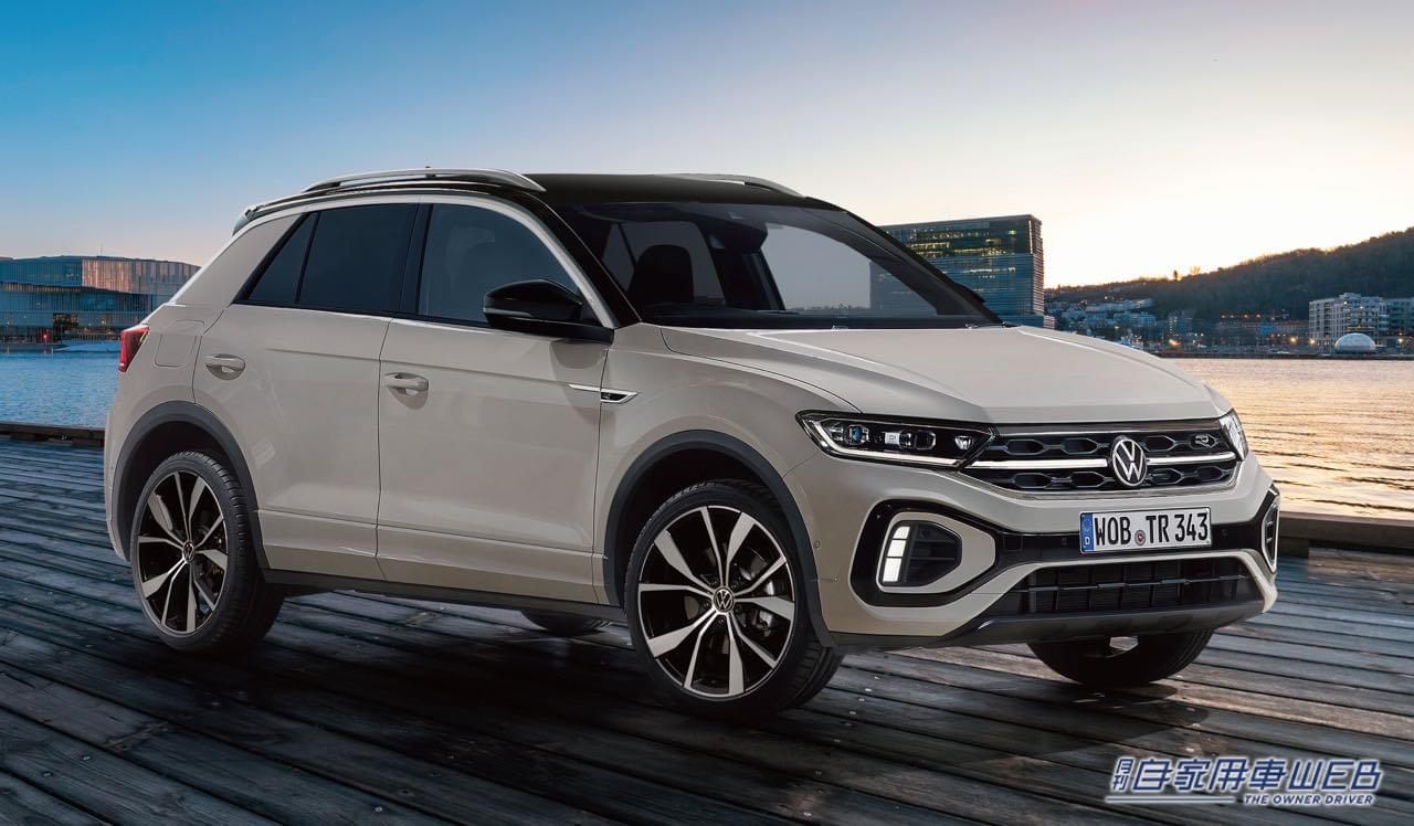 |フォルクスワーゲン「T-Roc」大幅改良モデル日本導入発表。300PSエンジン+4WDの”R”も登場