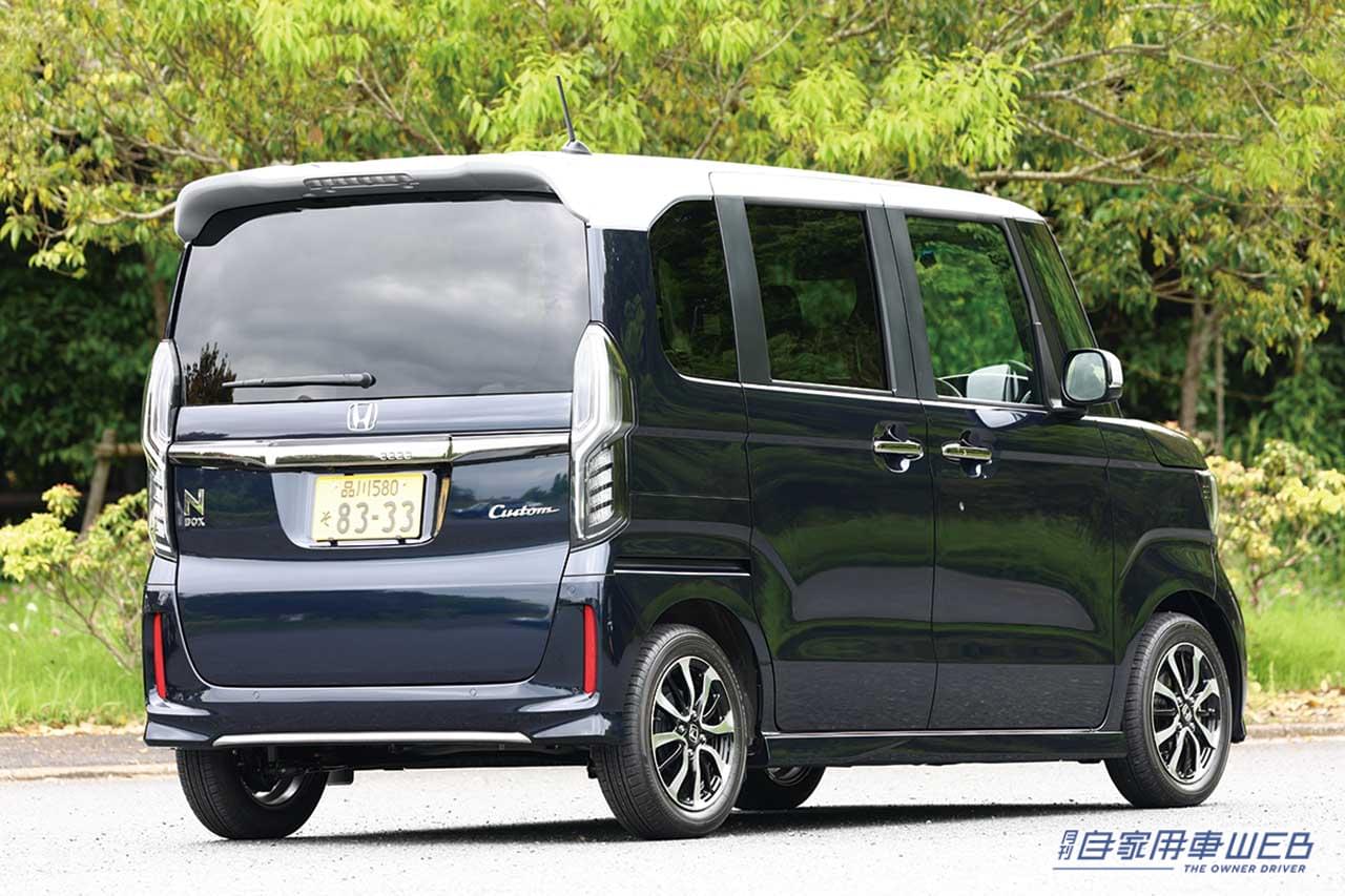 |軽自動車のベストセラー【N-BOX】、ベンチシート、スーパースライド、スロープの3仕様から選べる