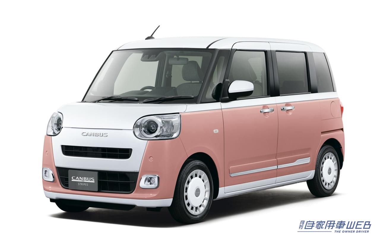 |ダイハツ軽自動車「ムーヴ キャンバス」がフルモデルチェンジ。ストライプスとセオリー、2つの世界観が新登場