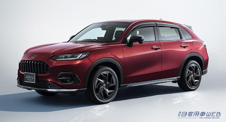 |ホンダアクセスが新型SUV「ZR-V」の純正アクセサリーを早くもホームページで公開。上質&洗練のスタイリングに