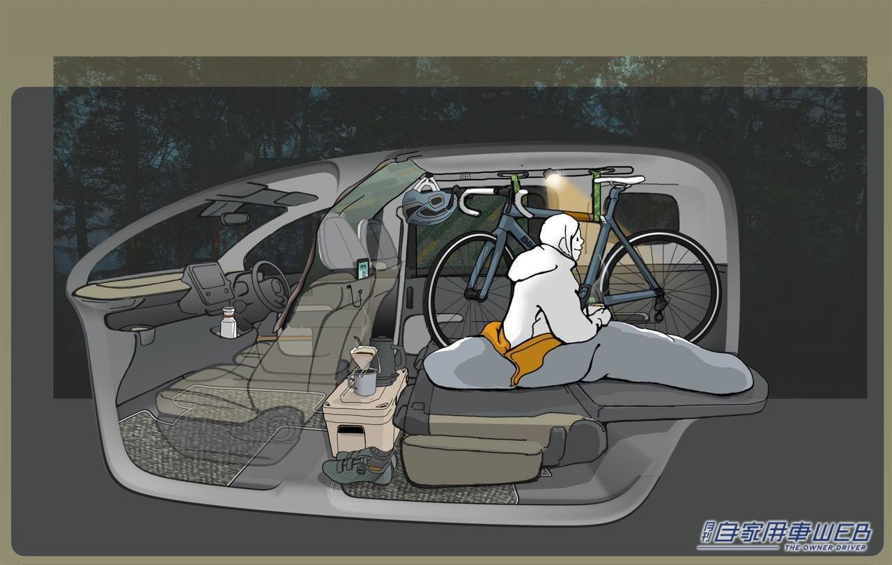 |気兼ねなく使えるツール感溢れるデザインを目指した、トヨタ新型シエンタのデザインスケッチを公開