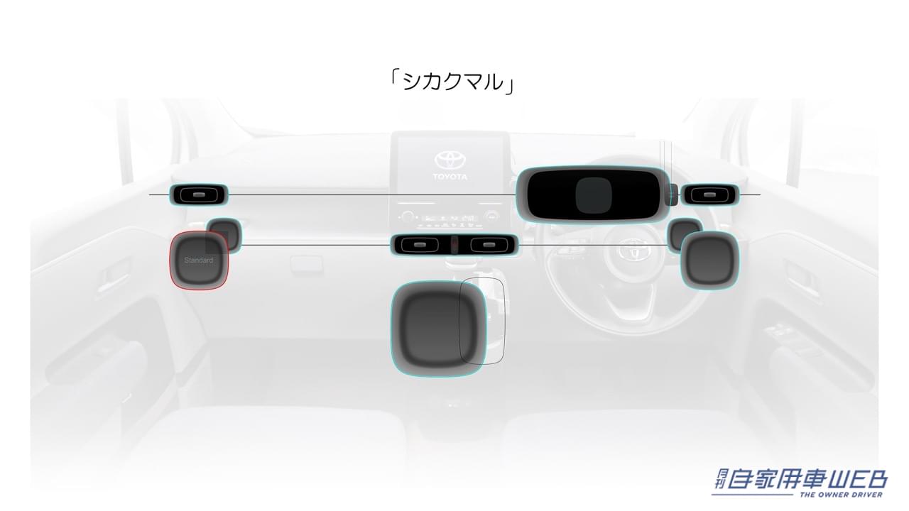 |気兼ねなく使えるツール感溢れるデザインを目指した、トヨタ新型シエンタのデザインスケッチを公開
