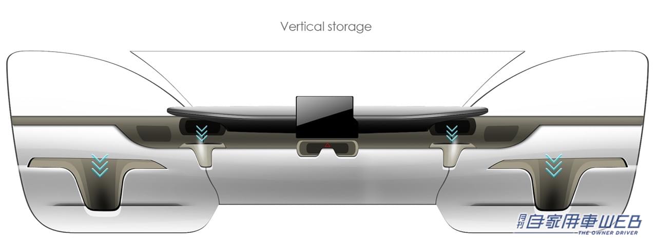 |気兼ねなく使えるツール感溢れるデザインを目指した、トヨタ新型シエンタのデザインスケッチを公開