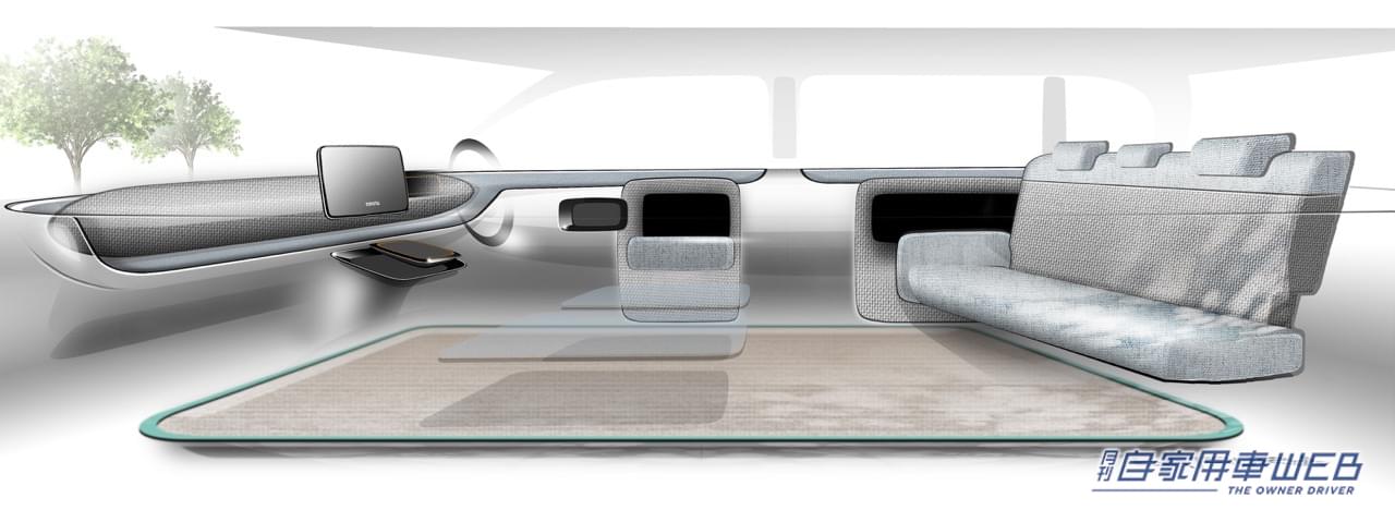 |気兼ねなく使えるツール感溢れるデザインを目指した、トヨタ新型シエンタのデザインスケッチを公開
