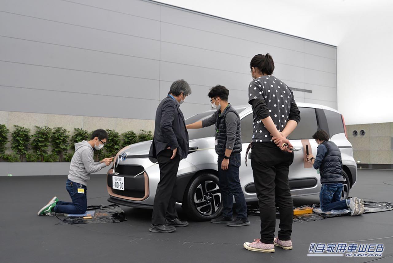 |気兼ねなく使えるツール感溢れるデザインを目指した、トヨタ新型シエンタのデザインスケッチを公開