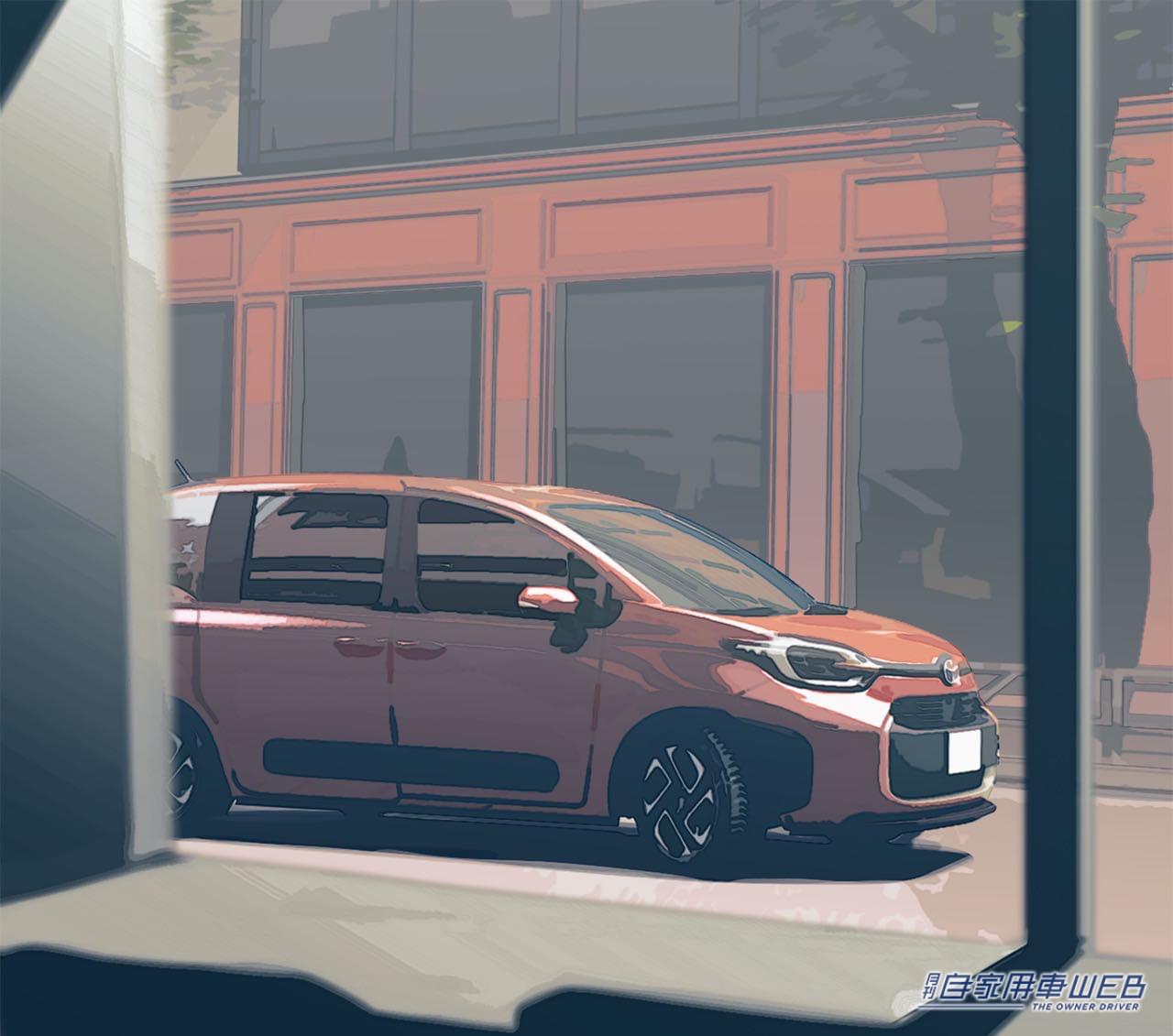 |気兼ねなく使えるツール感溢れるデザインを目指した、トヨタ新型シエンタのデザインスケッチを公開