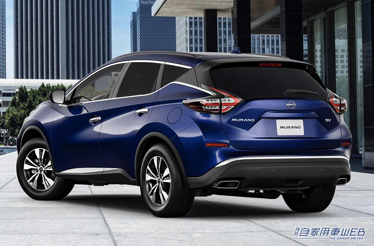 |米国日産、ラグジュアリーSUV「ムラーノ」の2023年モデルを発表。NISSANエンブレムを新デザインに!
