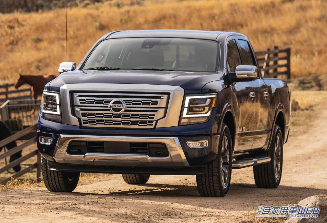 |米国日産、フルサイズピックアップトラック・タイタンの2023年モデルを発表