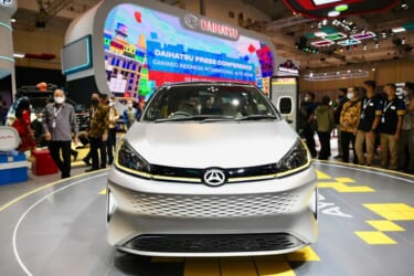 ダイハツがガイキンドインドネシア国際オートショー2022にEVコンセプトカー「AYLA BEV」や「ロッキーハイブリッドモデル」などを出展