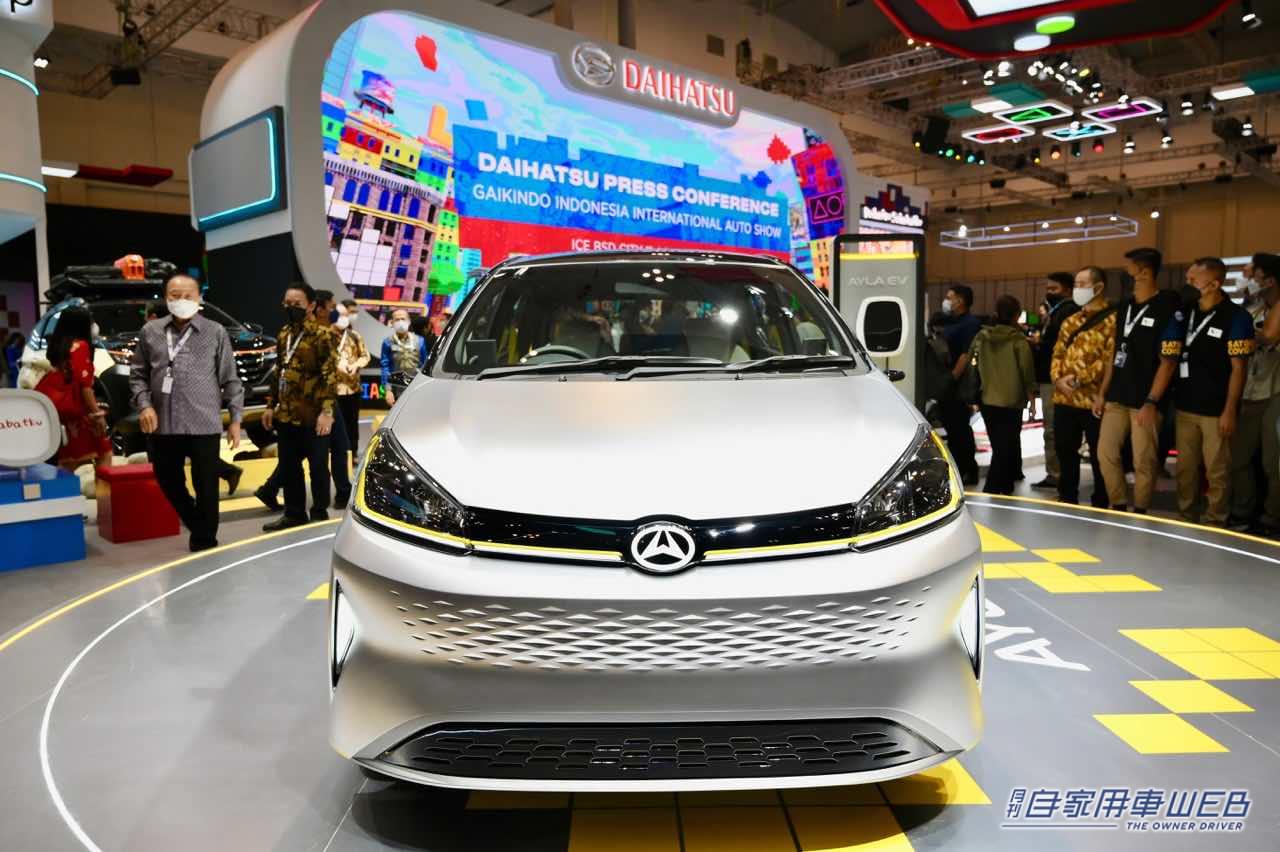 |ダイハツがガイキンドインドネシア国際オートショー2022にEVコンセプトカー「AYLA BEV」や「ロッキーハイブリッドモデル」などを出展