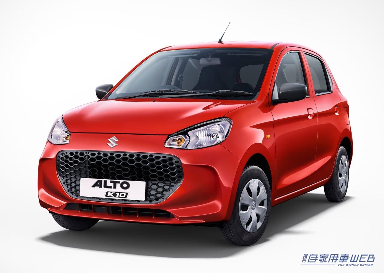 |スズキのインド子会社・マルチスズキ社が1.0Lガソリンエンジン搭載の新型「アルト」を発売