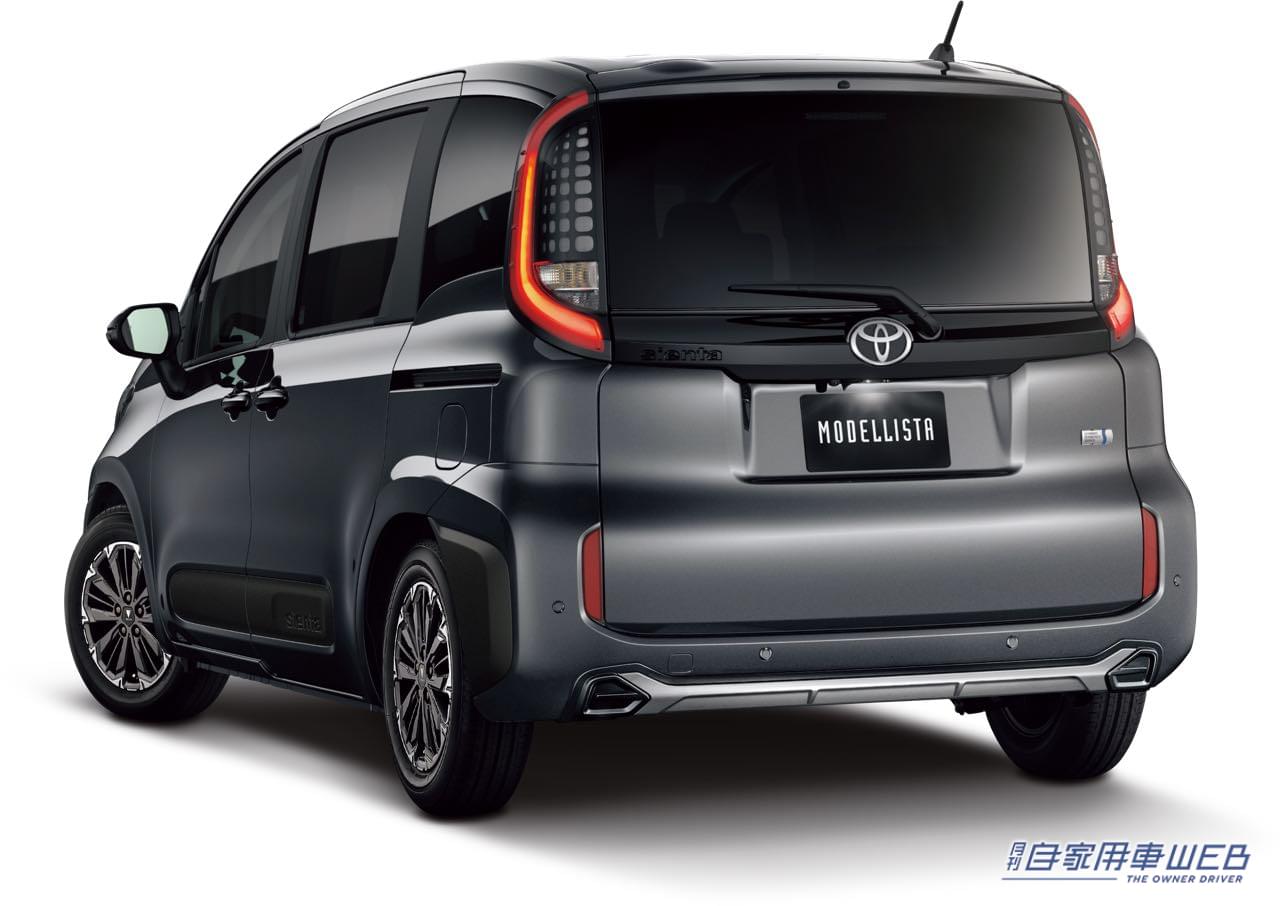 |トヨタ新型シエンタ用モデリスタ、カスタマイズアイテムが発売。2つのエクステリアスタイルを用意し魅力を高める