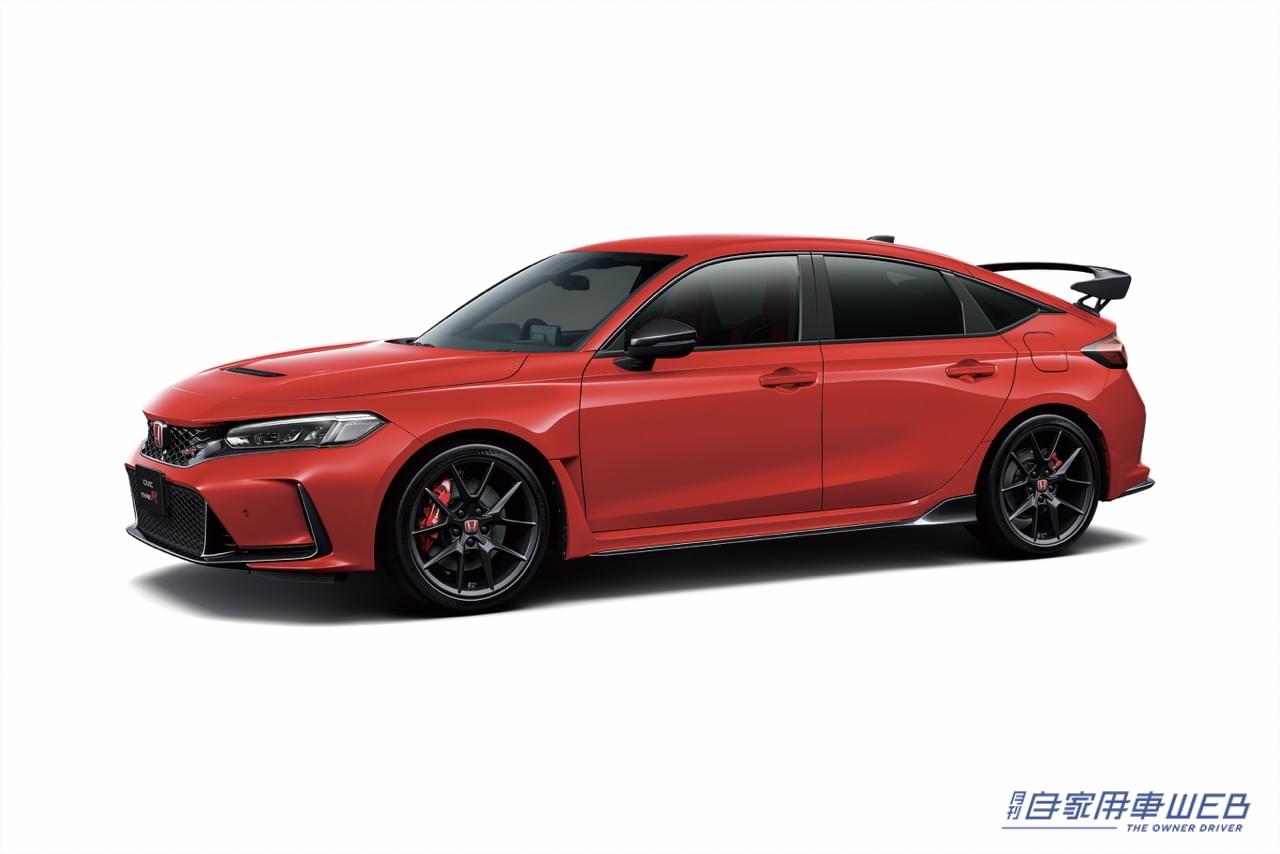 |330馬力、2.0L・VTECターボ搭載。ホンダ新型「シビックタイプR」が499万7300円で発売