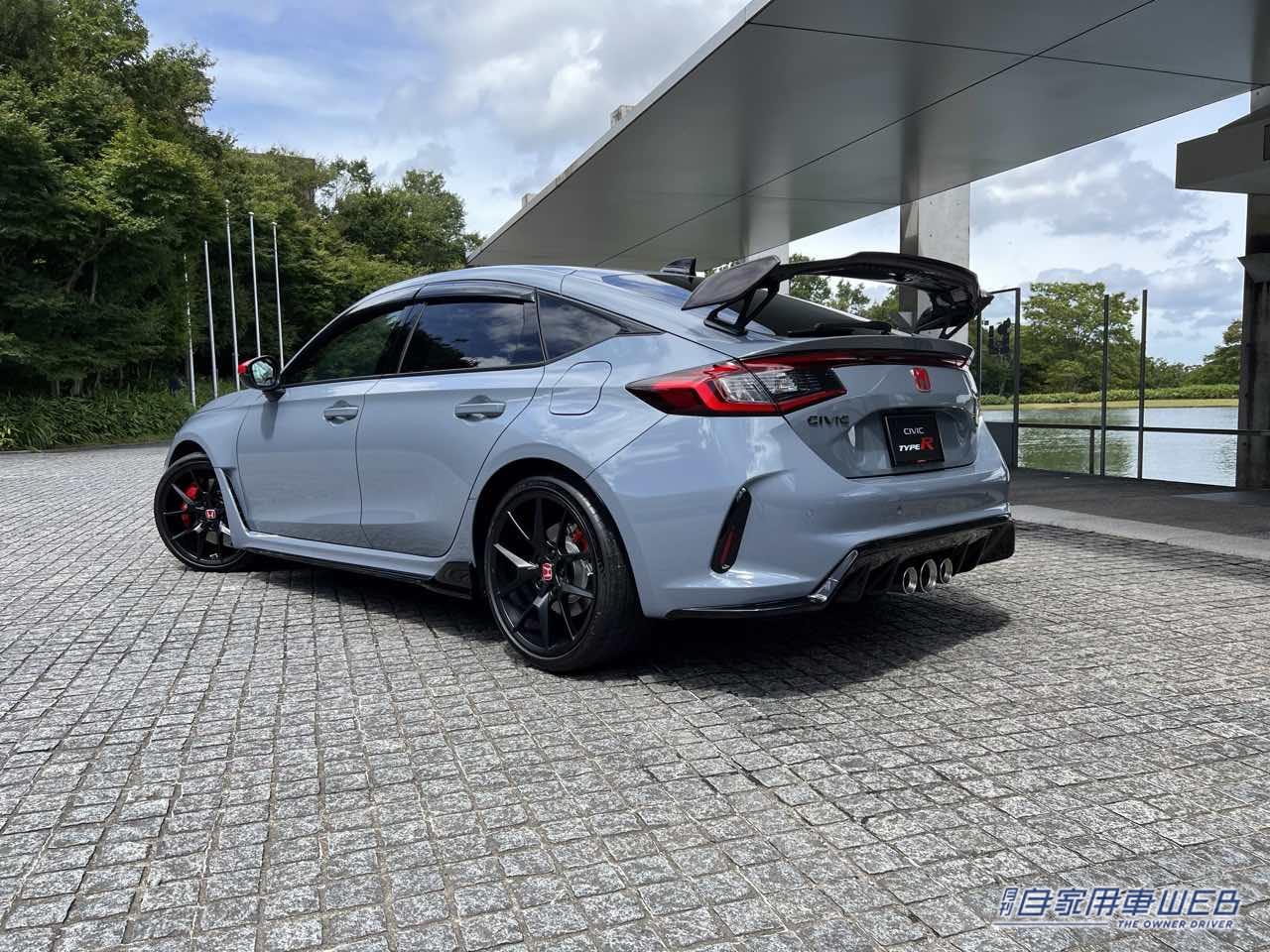 |ホンダアクセス、新型「シビック タイプR」用純正アクセサリーを発売。ハンドメイドリアルカーボン採用アイテムに注目