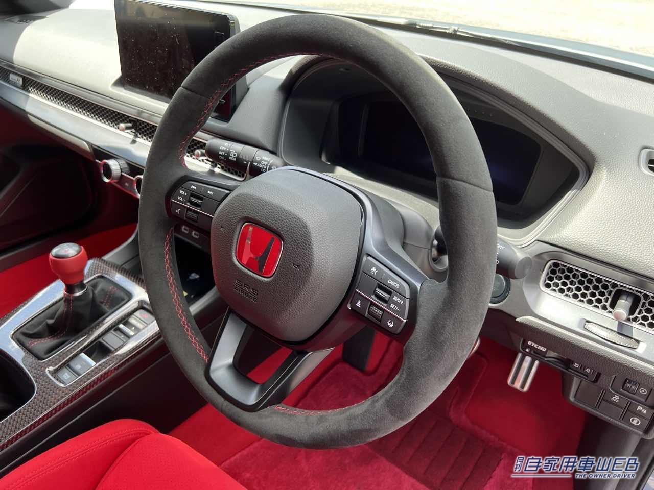 |ホンダアクセス、新型「シビック タイプR」用純正アクセサリーを発売。ハンドメイドリアルカーボン採用アイテムに注目