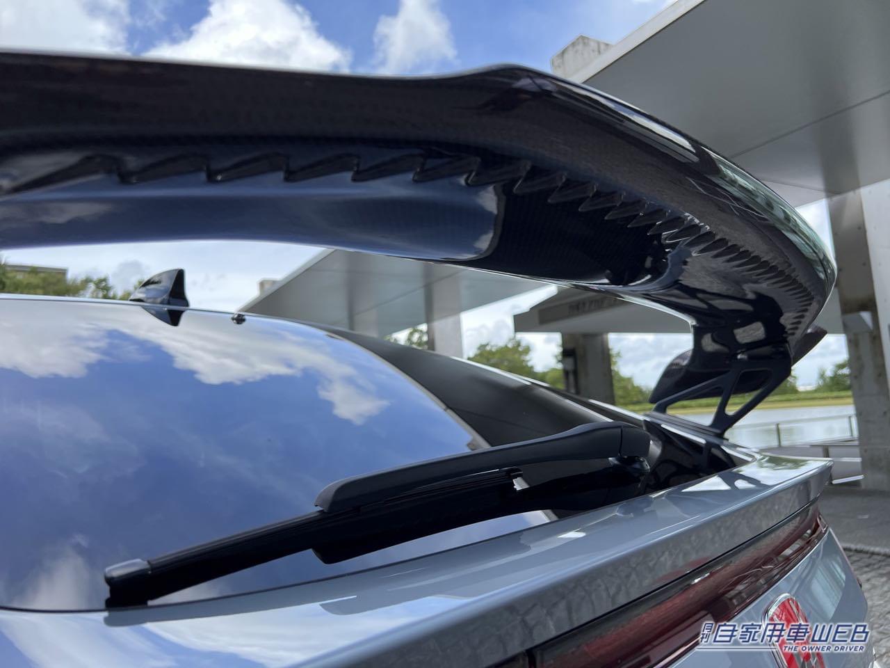 |ホンダアクセス、新型「シビック タイプR」用純正アクセサリーを発売。ハンドメイドリアルカーボン採用アイテムに注目