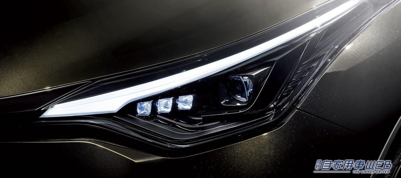 |トヨタ、C-HRにイナズマスパーキングブラックガラスフレーク採用の特別仕様車を設定