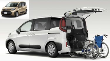 トヨタ、新型「シエンタ」デビューと同時に福祉車両「ウェルキャブ」も発表。要望の高いハイブリッドモデルの設定を拡充