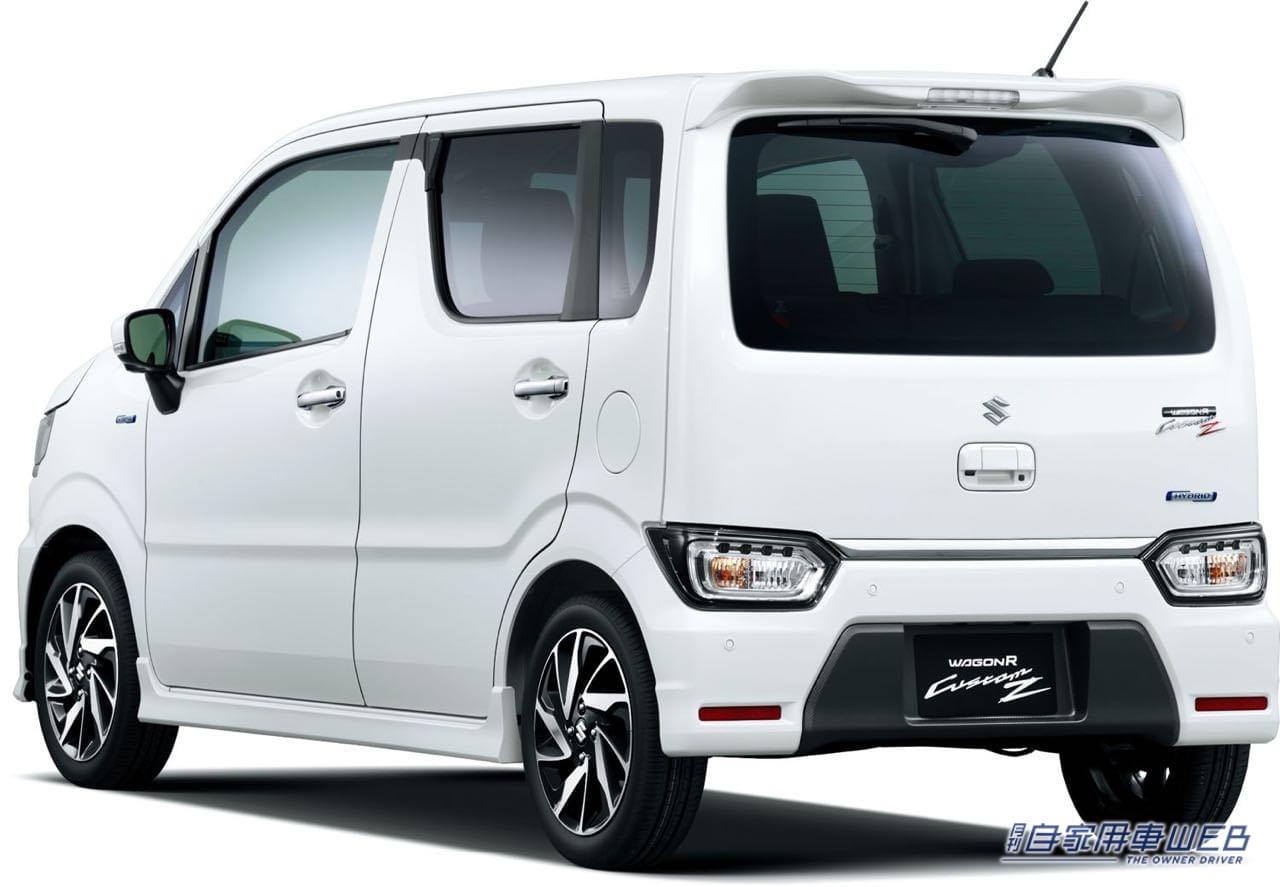 |スズキが「ワゴンR」、「ワゴンR スティングレー」を一部仕様変更。新たに専用外観の「ワゴンR カスタムZ」が新登場