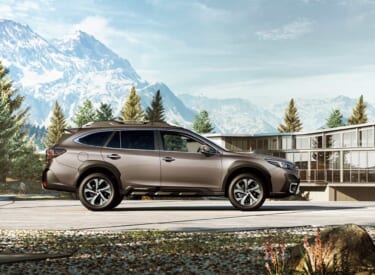 SUBARU「レガシィ アウトバック」一部改良モデルを発表、ライティングスイッチの操作性を見直す
