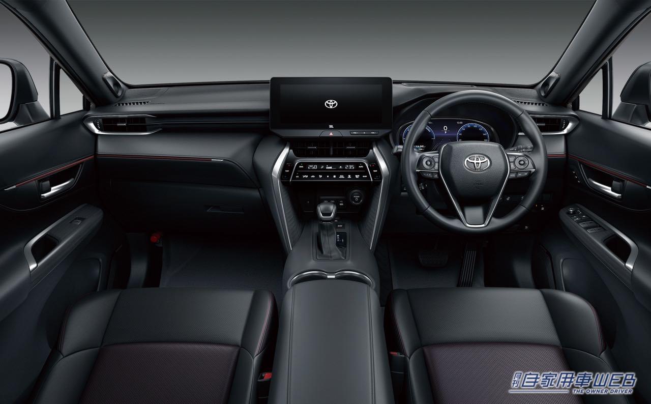 |人気のハリアー、遂にプラグインハイブリッドが新設定! 特徴的な専用フロントグリルを採用