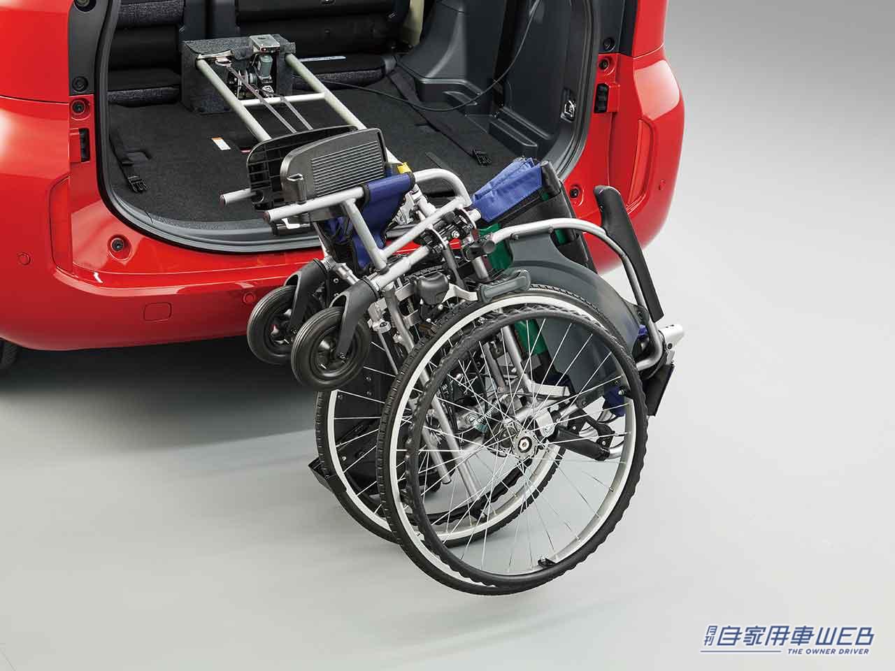 |取り外しも自在!後付けできる車いす収納装置をトヨタが発売開始