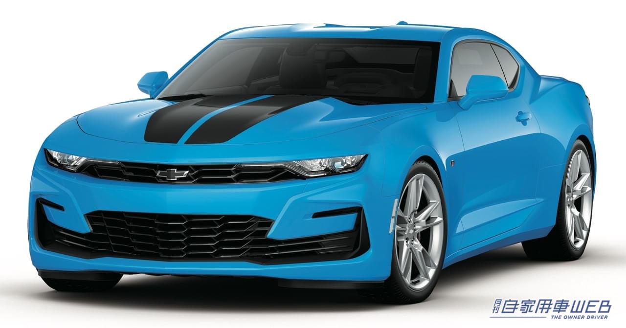 |鮮やかなラピッドブルーが圧倒的な存在感。限定20台の「シボレー カマロ RAPID BLUE EDITION」が登場。同時に「CAMARO BEAST DRIVING FAIR」を開催