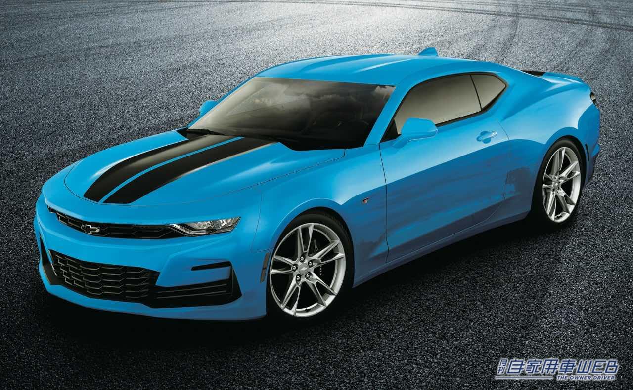 |鮮やかなラピッドブルーが圧倒的な存在感。限定20台の「シボレー カマロ RAPID BLUE EDITION」が登場。同時に「CAMARO BEAST DRIVING FAIR」を開催