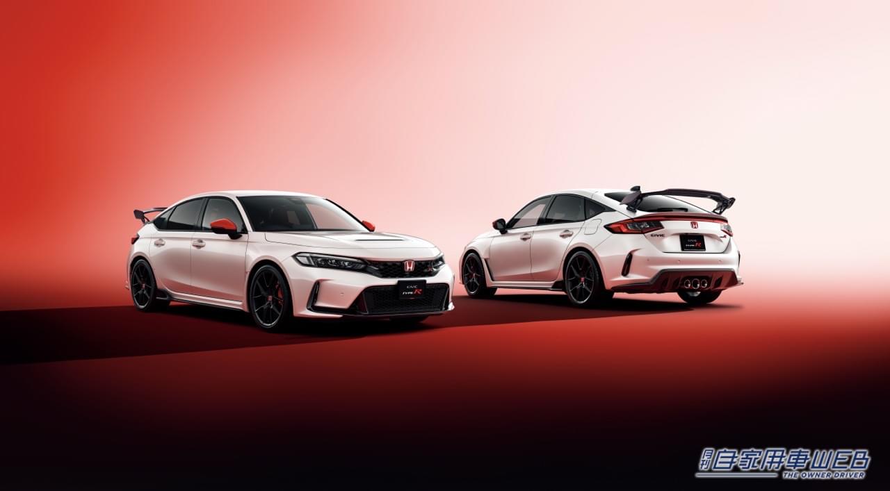 |ホンダアクセス、新型「シビック タイプR」用純正アクセサリーを発売。ハンドメイドリアルカーボン採用アイテムに注目