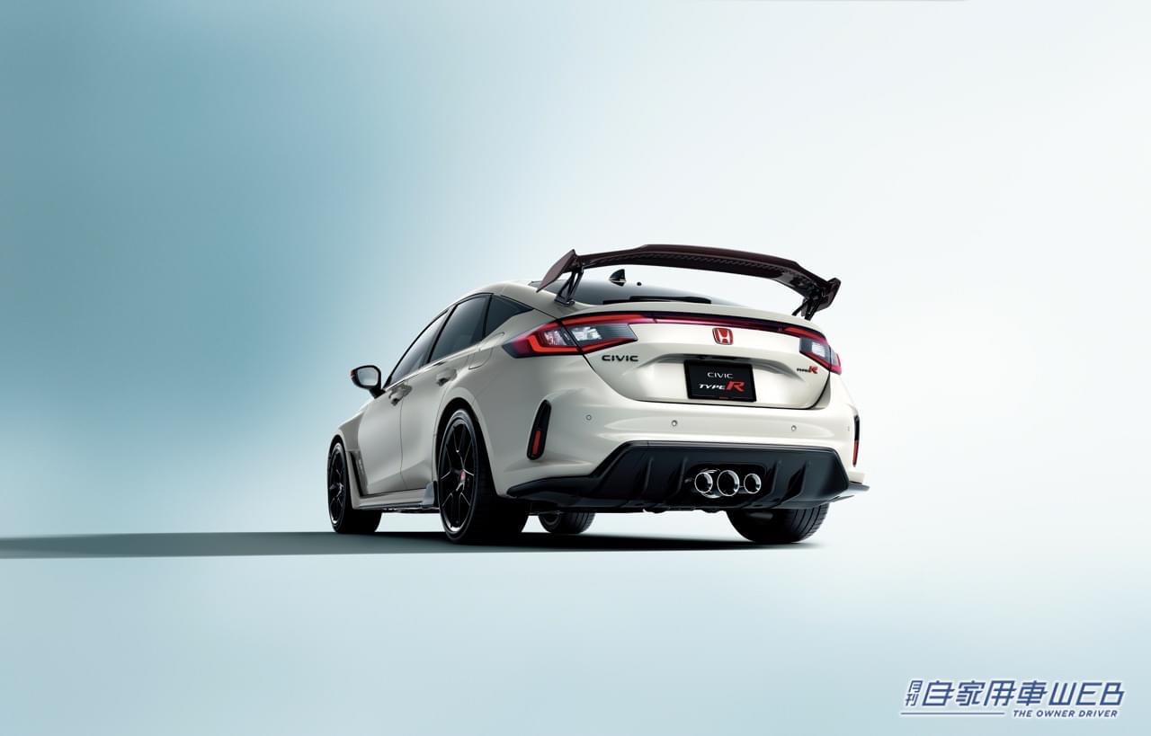 |ホンダアクセス、新型「シビック タイプR」用純正アクセサリーを発売。ハンドメイドリアルカーボン採用アイテムに注目