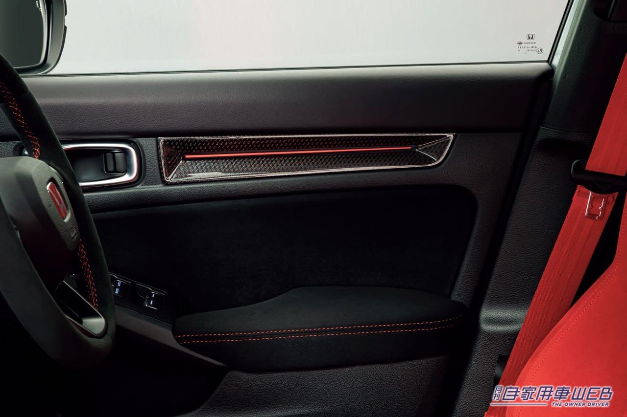 |ホンダアクセス、新型「シビック タイプR」用純正アクセサリーを発売。ハンドメイドリアルカーボン採用アイテムに注目