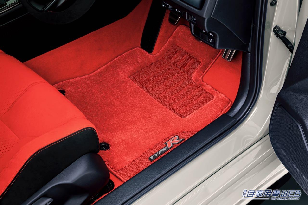 |ホンダアクセス、新型「シビック タイプR」用純正アクセサリーを発売。ハンドメイドリアルカーボン採用アイテムに注目