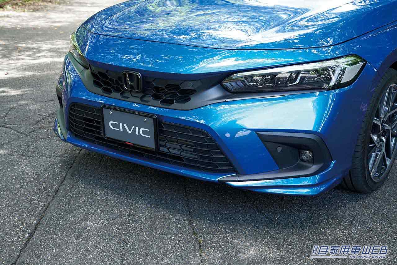 |洗練されたスポーティなシルエットが胸熱、ホンダ「シビックe:HEV」を純正アクセサリーでグレードアップ