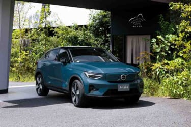 全国初!ボルボの電気自動車『C40 Recharge』を体感できる!佐賀県・御船山楽園ホテルにて「Anyca Official シェアカー」として運営開始