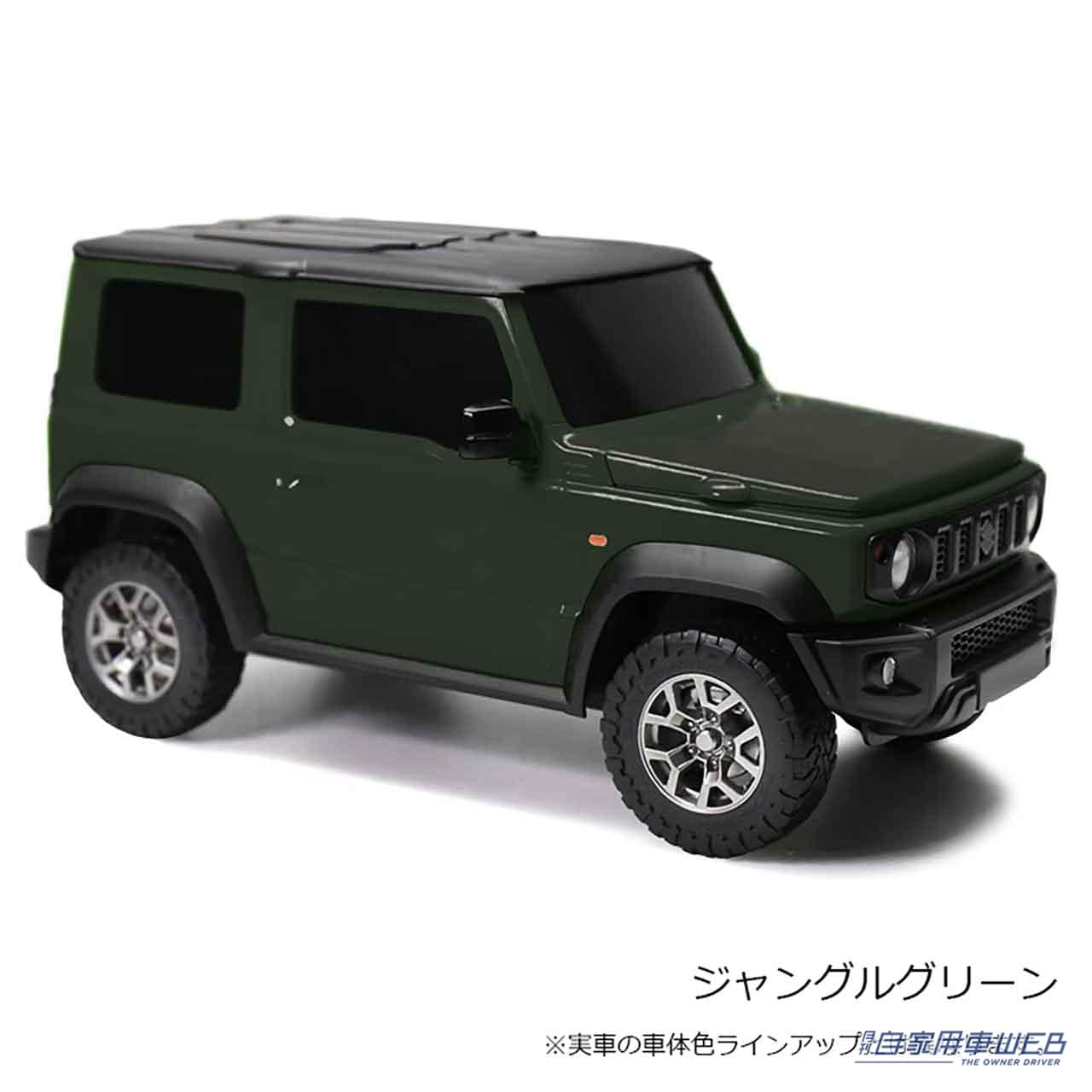 |スズキ ジムニーシエラが1/12スケールのウェットティッシュケースとなって登場!猫草だって入るぞ!
