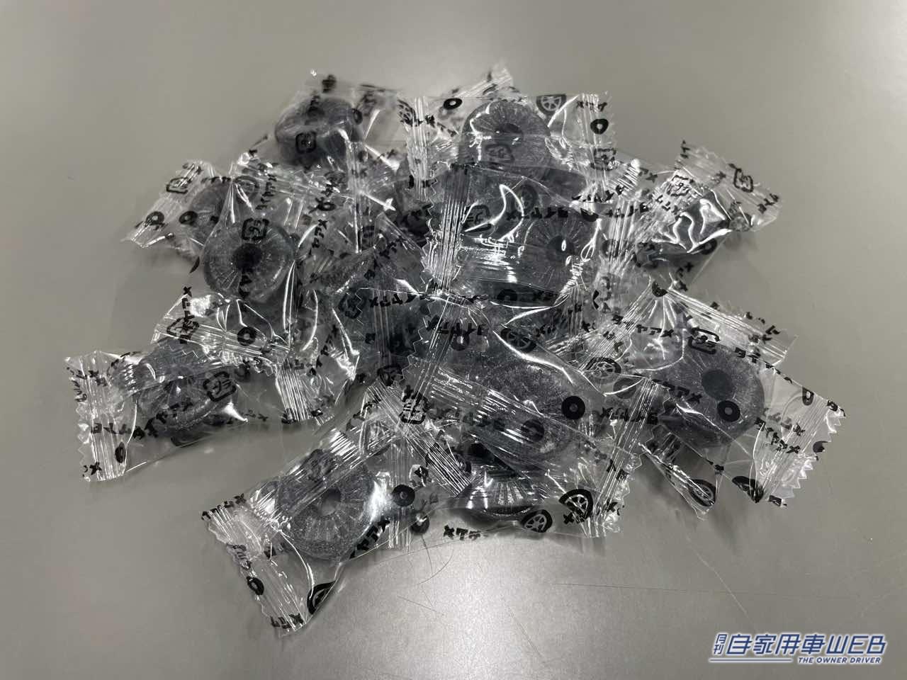 |ファミリーマートで発見した「タイヤアメ」なるものが気になったので、実際買って食べてみた