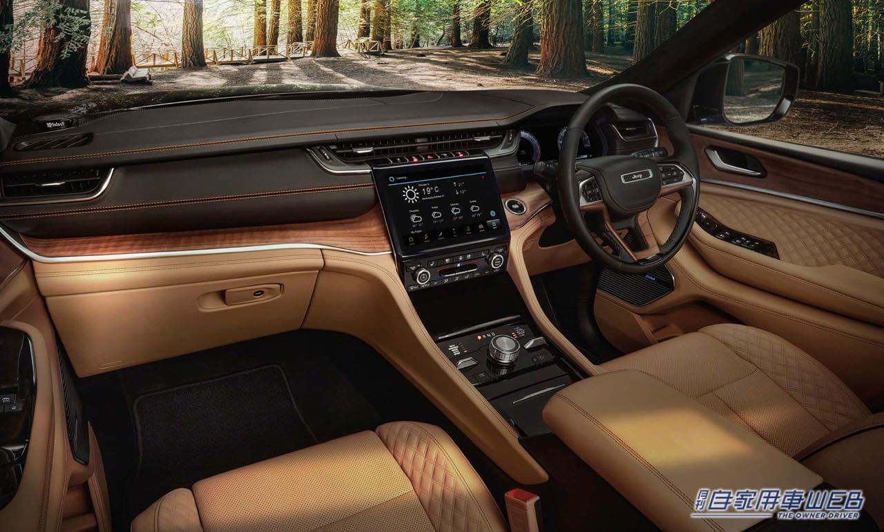 |Jeep Grand Cherokeeにプライグインハイブリッドモデルが登場! 電気のみで最長53km走行可能、新世代車載モジュールも搭載!
