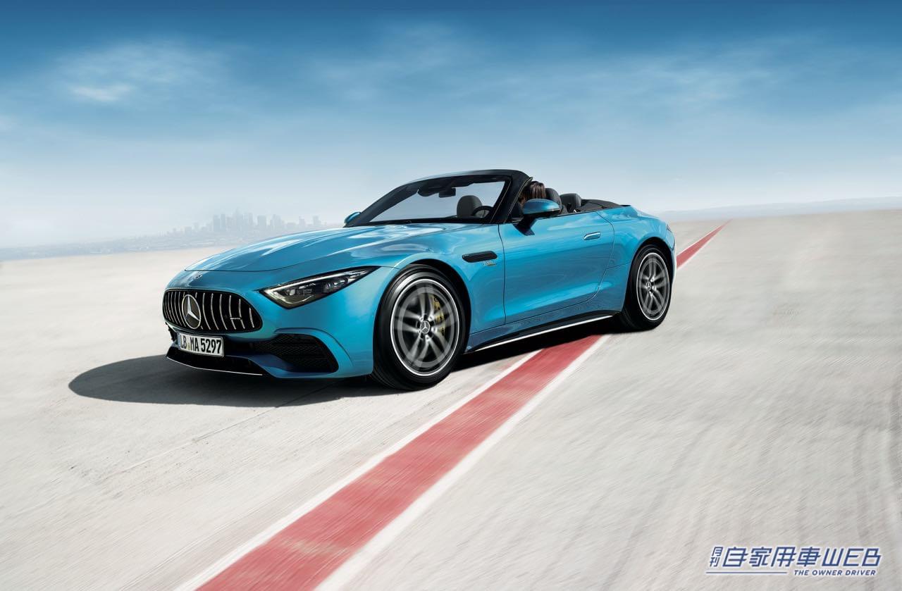 |エンジンはF1技術をフィードバック!  ベンツから新型オープンカー「メルセデス AMG SL」がデビュー!