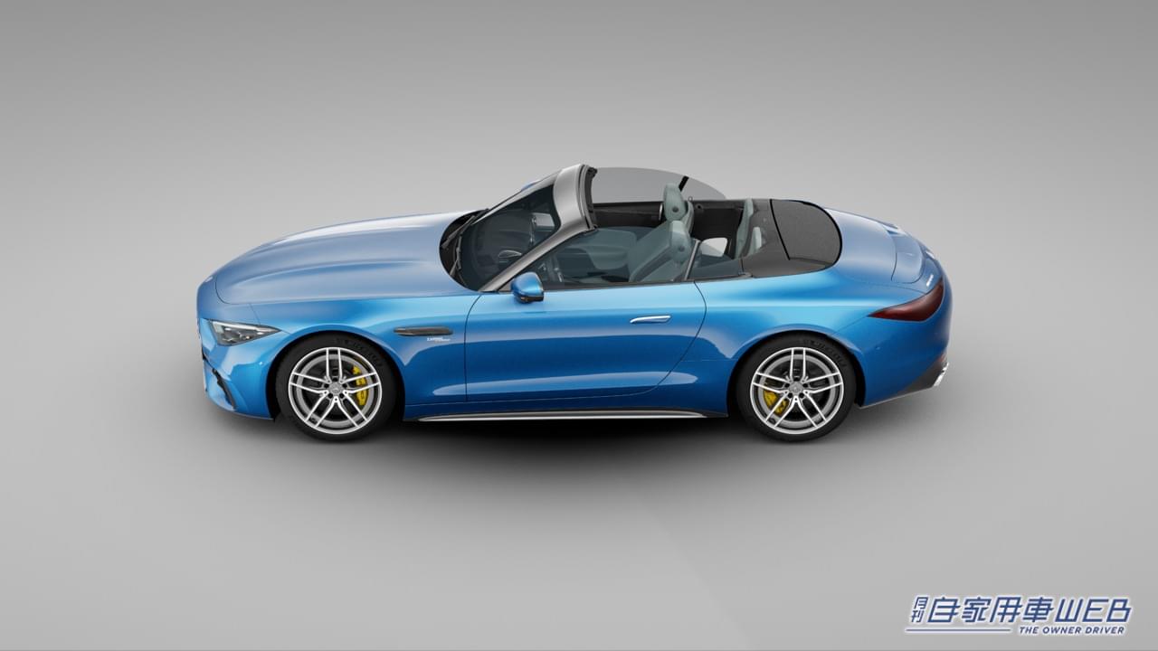 |エンジンはF1技術をフィードバック! ベンツから新型オープンカー「メルセデス AMG SL」がデビュー!